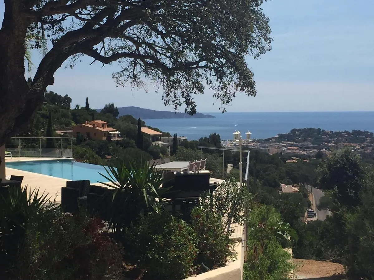 New! Villa Vue Mer Panoramique, Proche Plage Et Saint-Tropez