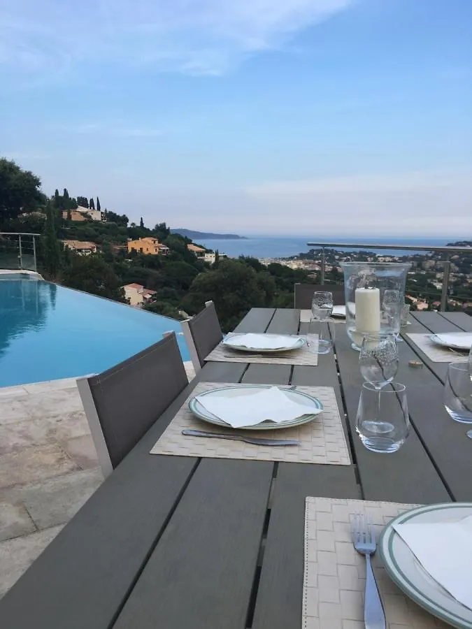 New! Villa Vue Mer Panoramique, Proche Plage Et Saint-Tropez France
